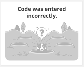 QR code error