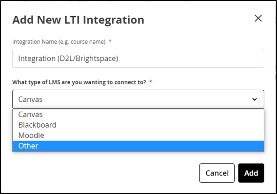D2L integration