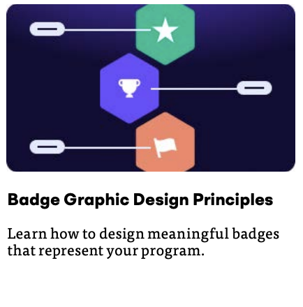 Badgr Graphic Design principles