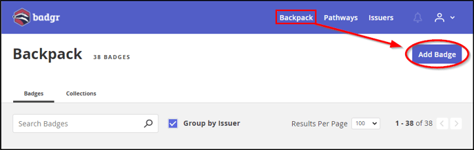 add badge