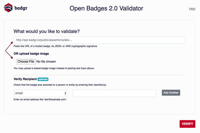 BadgeCheck badge validator